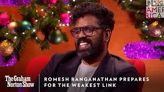 Romesh Ranganathan Prepares for The Weakest Link 🔗 The Graham Norton Show  Fri 1110c  BBC America [upl. by Steel347]