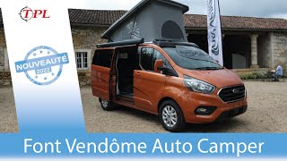 Nouveauté Font Vendôme 2022  le van Auto Camper présenté par Florian [upl. by Adnac]