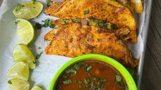 Chicken Birria tacos recipe [upl. by Yecaj741]