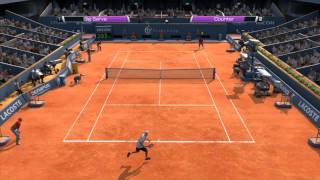 Virtua Tennis 4  PC Gameplay  Roddick vs Monfils [upl. by Gnauq]