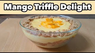 Mango Trifle Delight Recipe [upl. by Kassel]