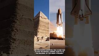 The Surprising Truth About Cleopatra’s Era and Space Travel shorts youtubeshorts [upl. by Hgielrebma]