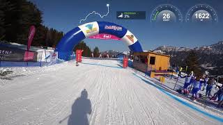 International Inferno Mürren Downhill Race 2020 [upl. by Gitt]