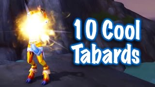 Jessiehealz  10 Cool Tabards Guide World of Warcraft [upl. by Angrist]