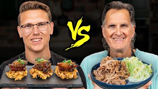 Gen Z vs Millennial vs Boomer Cooking Challenge ft Links Dad [upl. by Victoria]