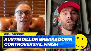 Austin Dillon breaks down the controversial finish in his win at Richmond to Kevin Harvick [upl. by Cristin]