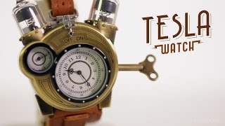 Tesla Watch from ThinkGeek [upl. by Bonner]