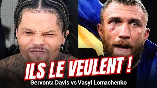 Gervonta Davis vs Vasyl Lomachenko pauvre Loma [upl. by Ahseina]