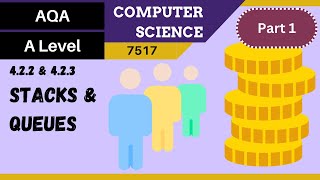 23 AQA A Level 7517 SLR4  4223 Stacks and queues Part 1 [upl. by Bounds]