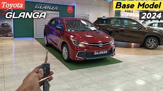 Toyota Glanza Base Model E 2024 ❣️ मात्र ₹ 686 लाख में Base Model हों तो Glanza जैसा 👌 [upl. by Isla]