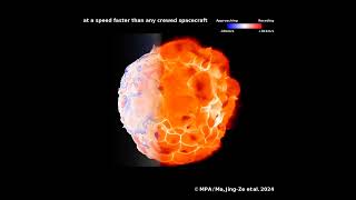 Red supergiant star Betelgeuses boiling surface mimics rotation in animation [upl. by Hsevahb]