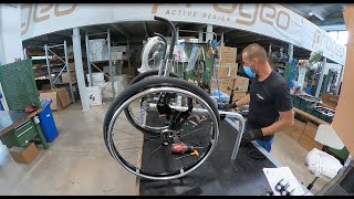 Progeo EGO wheelchair building process [upl. by Kasper]