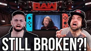 WWE 2K18 Nintendo Switch  3 Patches Still BROKEN  RGT 85 [upl. by Litsyrk847]