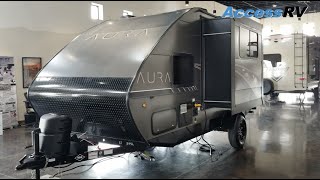 2019 Travel Lite Aura 21RB Travel Trailer Walkthrough [upl. by Hacissej]