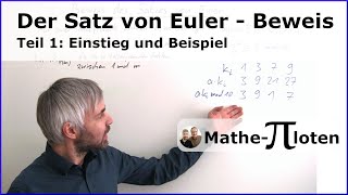 Satz von Euler  Beweis Teil 1 Einstieg und Beispiel [upl. by Cire45]