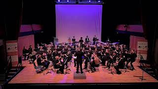 NMPAT County Youth Concert Band Cripps Hall 14 07 24  quotWhatsoever Thingsquot by Mark Camphouse [upl. by Antonetta]