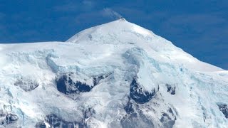 Rare video of Heard Island volcano Big Ben erupting [upl. by Adnahsal790]