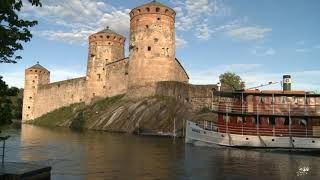 East Finland Savonlinna Kuopio Olavinlinna Finnish Lakeland Saimaa thousands of lakes summer travel [upl. by Aida]