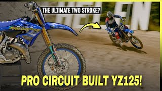 Pro Circuit built the DREAM YZ125 amp We Rode It [upl. by Moselle314]