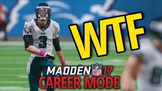 Madden 17 Career Mode  Ep 4  FUMBLE GLITCH WTF [upl. by Retsof]