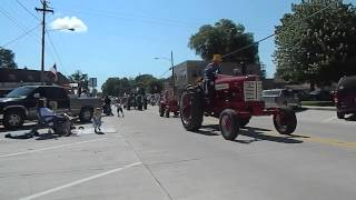 Oquawka 4th Of July Parade 2014 [upl. by Ecirtam]