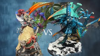 Tyranid Vs Ork Warhammer 40k Battle Report [upl. by Zaneta]