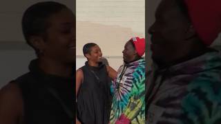 Tiffany Haddish becomes friends with Homeless guy flashback [upl. by Tillford]