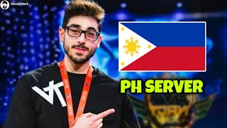 MOBAZANE AND HIS TEAM PLAYING RANKED GAME IN PH SERVER 🇵🇭 [upl. by Lionello]