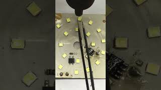 How to desolder SMD LED bulb A quick and easy guide shorts [upl. by Hartzel]