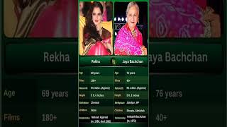 Rekha Vs Jaya Bachchan viralvideo bollywood movie bollymusic [upl. by Arikihs]