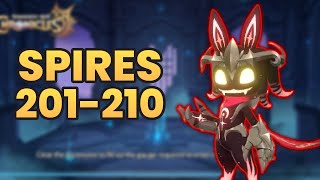 SPIRES OF ASCENSION FLOOR 201210 Guide  Summoners War Chronicles [upl. by Ainslee]