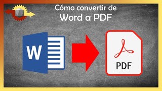 Cómo convertir un documento de Word a PDF [upl. by Estevan]