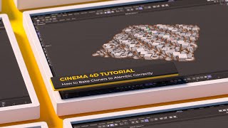 C4D Tutorial Alembic Particle Baking Tip for SPEED GAINZ [upl. by Hceicjow218]