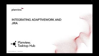 AdaptiveWork and Jira Integration Demo [upl. by Azpurua610]