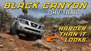 Black Canyon OHV Trail  This One Got Sketchy  4K [upl. by Atlante]