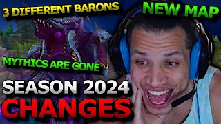 Tyler1 Reacts To Season 2024 Changes  Gameplay Spotlight [upl. by Aneg]