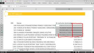 excel163  Import danych txt csv 44  kiedy używać formatu tekstowego [upl. by Esma]