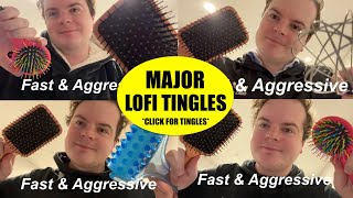 Fast amp Aggressive ASMR Intense triggers MAJOR LOFI TINGLES [upl. by Niwrad239]