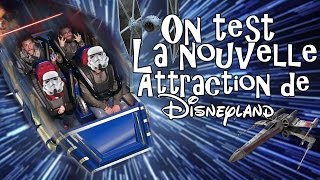 ON TEST la NOUVELLE ATTRACTION de DISNEYLAND PARIS [upl. by Sivel]