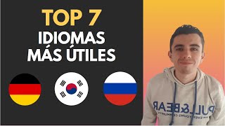 Los 7 idiomas MÁS ÚTILES PARA APRENDER en 2022 📚 [upl. by Taka601]