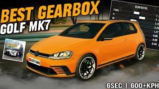 Golf GTI MK7 Best Gearbox  Car Parking Multiplayer New Update [upl. by Leandra]