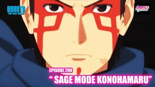 Boruto Episode 298 Subtittle Indonesia Terbaru  Boruto Two Blue Vortex 8 quotSage Mode Konohamaruquot [upl. by Einahc687]