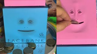 CREEPY PINK COIN FACE BANK [upl. by Nomra]