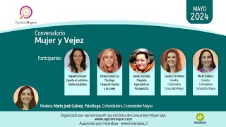 Conversatorio 5 de Opción Mayor sobre Mujer y vejez [upl. by Refinneg996]