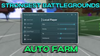 WORKING THE STRONGEST BATTLEGROUNDS SCRIPT  MOBILE amp PC  AUTO FARM  PASTEBIN [upl. by Aridni452]