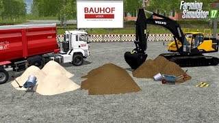 LS17  Erde amp Sand Mod für jede Map 🚧 Baustellenmodsde 🚧 [upl. by Eellac]