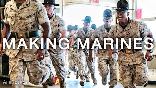 Making Marines – 12 Weeks of United States Marine Corps Recruit Training [upl. by Lebana]