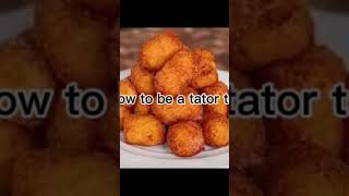 How to be tator tot [upl. by Nelyk]