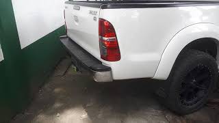 Tribooster fuel saver toyota hilux black smoke solved 01 [upl. by Nipha]