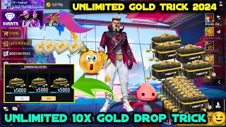 HOW TO GET UNLIMITED GOLD IN FREE FIRE 2024 TRICK  HOW TO COLLECT GOLD IN FREE FIRE MAX FASTEST [upl. by Kohl]